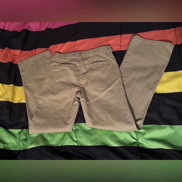 4for$20❗️Children’s Place | Tan / Khaki Uniform Pants | Sz: 6X/7 - Picture 14 of 14